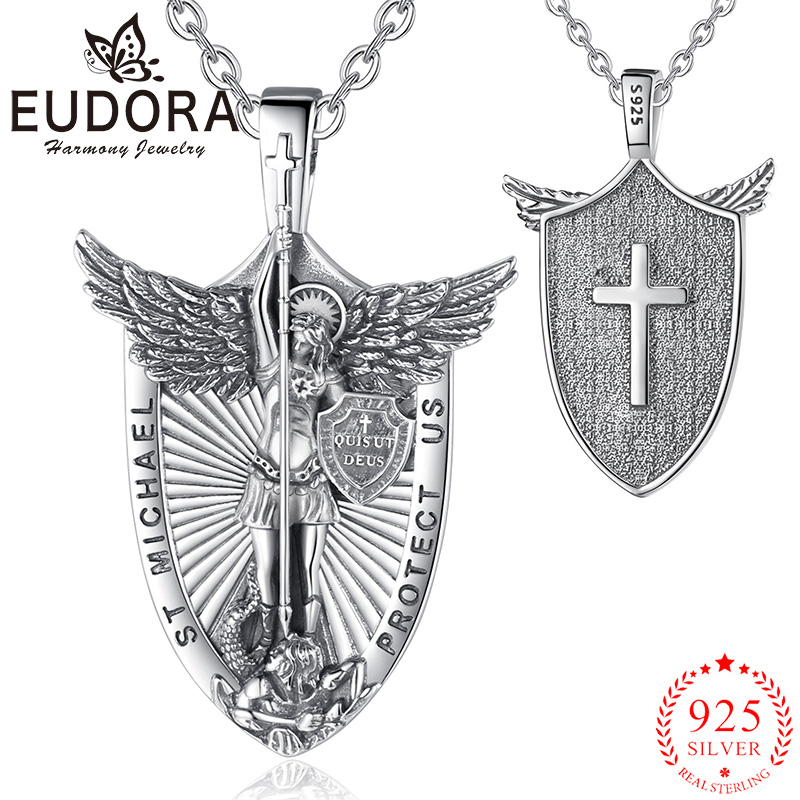 Eudora 925 Sterling Silver St. - 925 Sterling Silver Chain Necklace Men ulasan dan harga