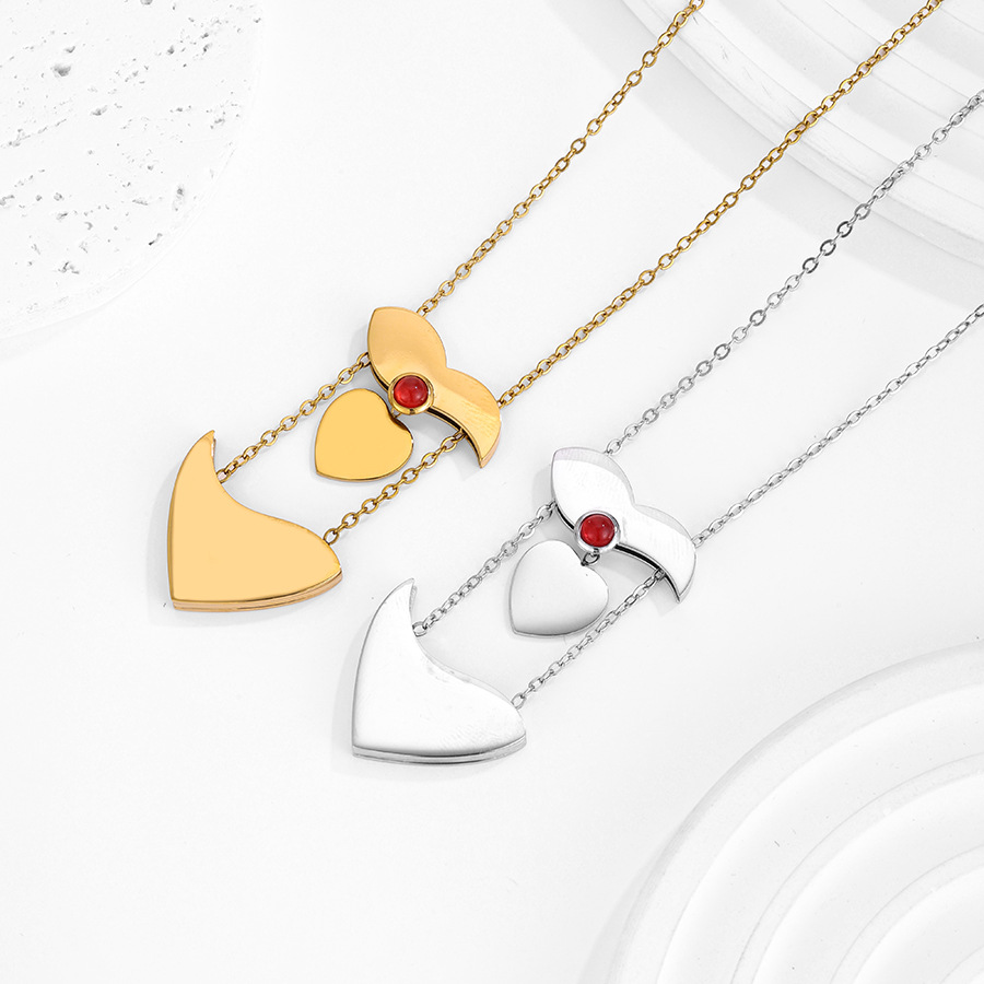 Letdiffery Personalized Heart  - Heart Locket Necklace Photo ulasan dan harga
