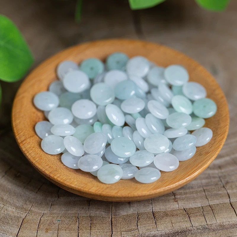 10pcs Natural Emerald White Ja - Bracelets ulasan dan harga