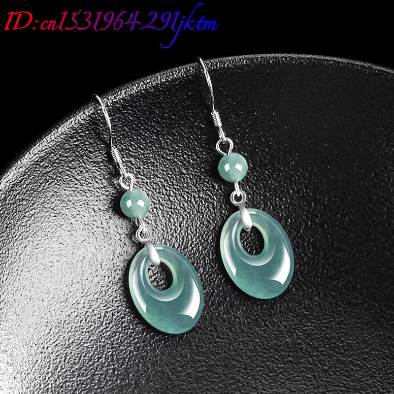 Myanmar Jadeite Ring Earrings  - Earrings ulasan dan harga