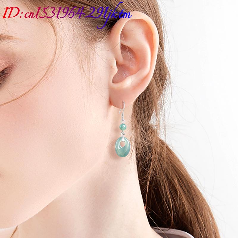 Myanmar Jadeite Ring Earrings  - Earrings ulasan dan harga