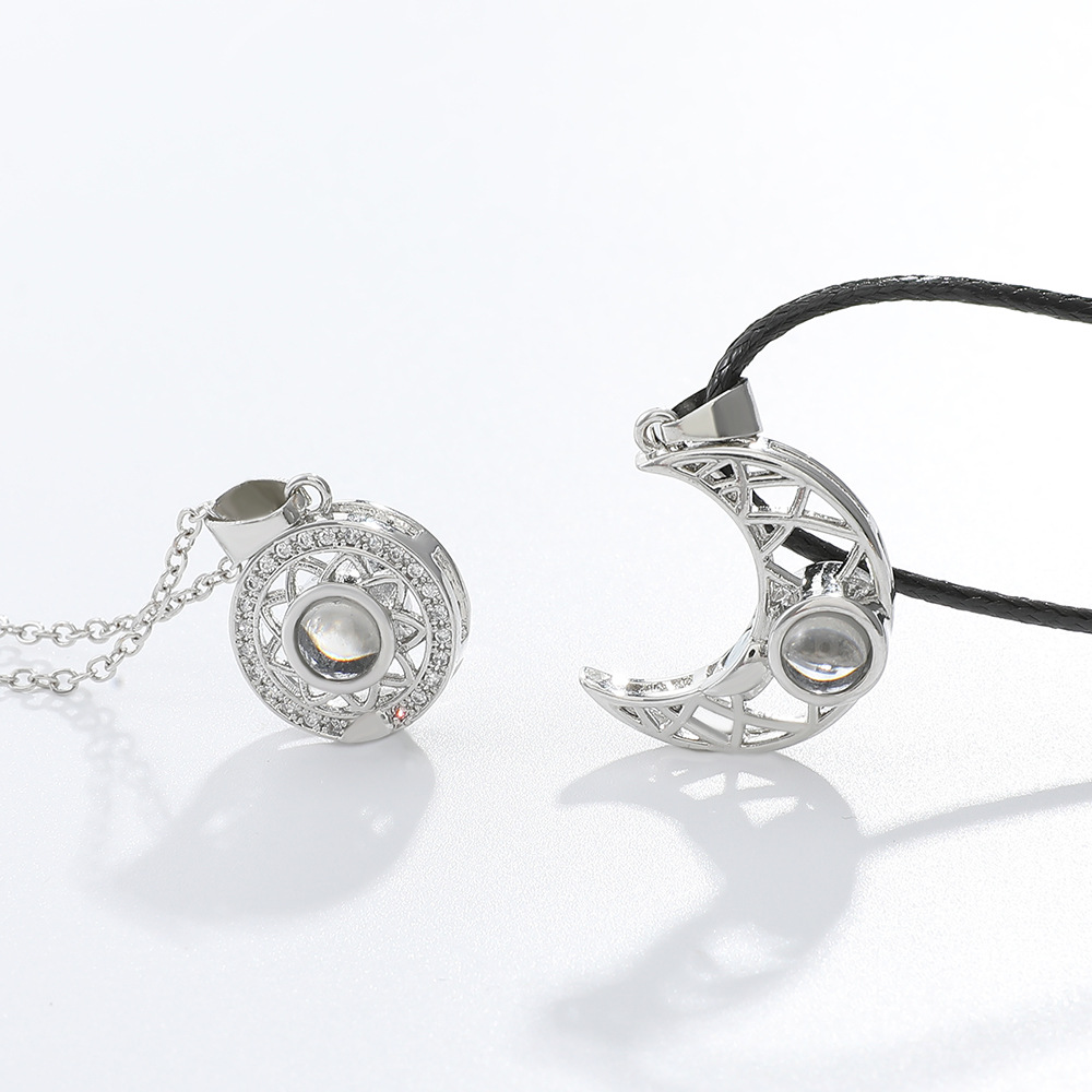 2PCS Magnetic Couple Matching  - Magnetic Couple Matching Necklaces ulasan dan harga