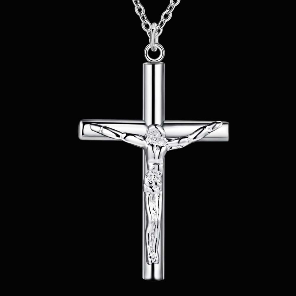 New 925 Sterling Silver Neckla - 925 Sterling Silver Chain Necklace Men ulasan dan harga