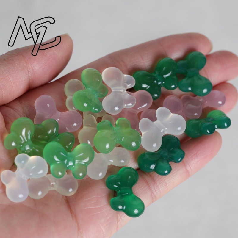 2PC Natural Chalcedony Double  - Earrings ulasan dan harga